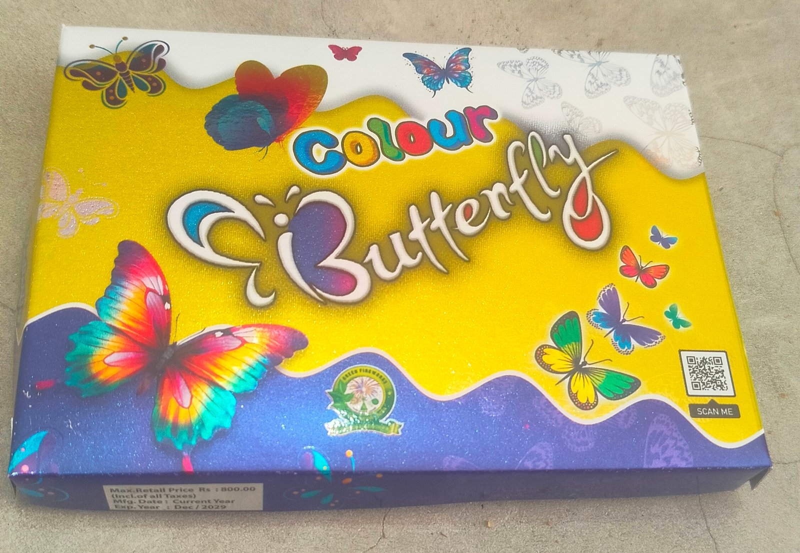Butterfly Triple Colour ( 10 Pcs)